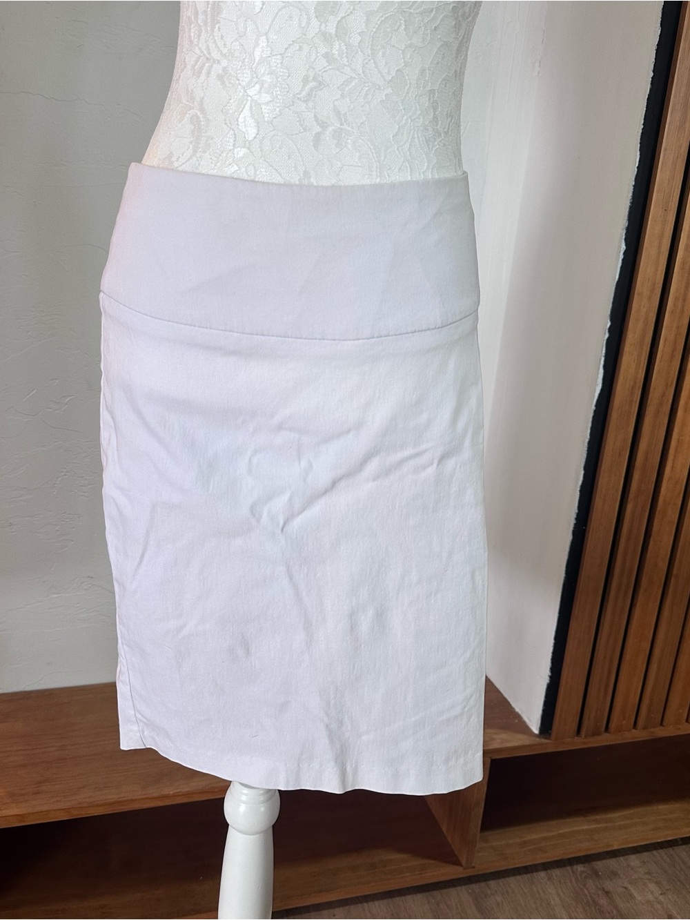 Charlotte Russe White Pencil Skirt